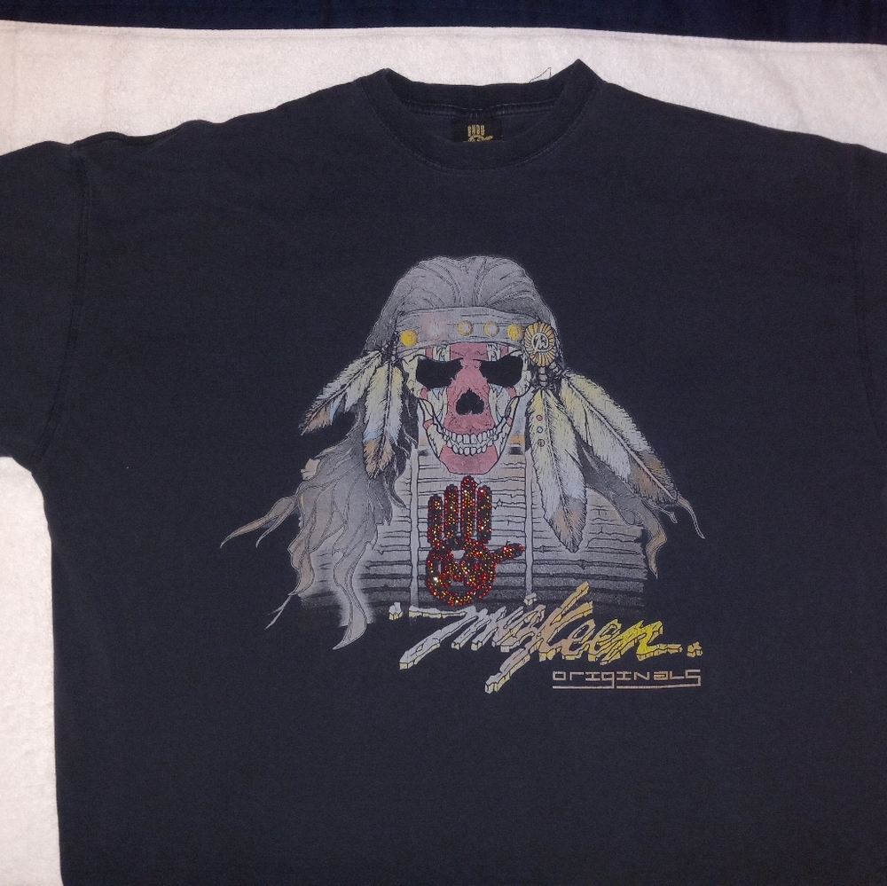 MEN MISKEEN RHINESTONE SHIRT